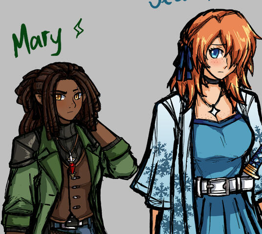 Shaded Sketchy Style